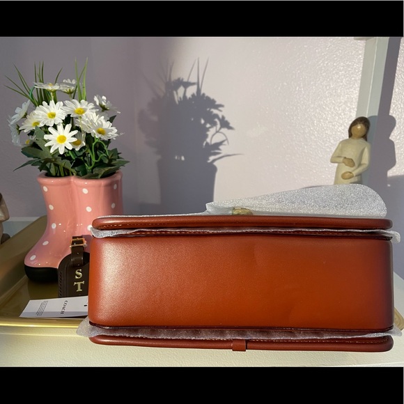 BNWT -Coach Studio Shoulder Bag ( Tan/Rust)❌SOLD❌ - Picture 10 of 13